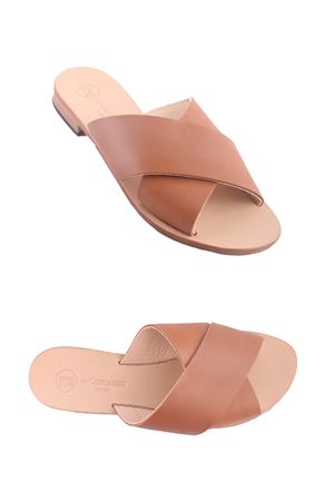 Handmade Capri Sandals Da Costanzo | XV2496MARRONE